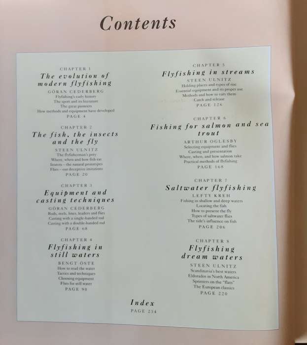 The Complete Book of Flyfishing edited by Goran Cederberg