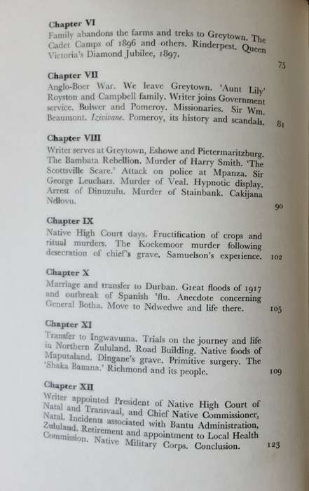 A Natal Family Looks Back by H C Lugg