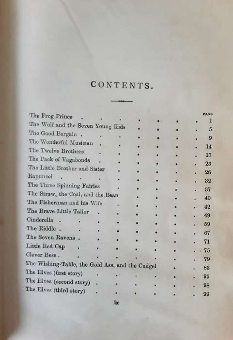 Grimms Fairy Tales and Household Stories translated by H R Paull & L A Wheatley circa 1910
