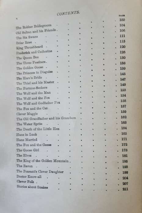 Grimms Fairy Tales and Household Stories translated by H R Paull & L A Wheatley circa 1910