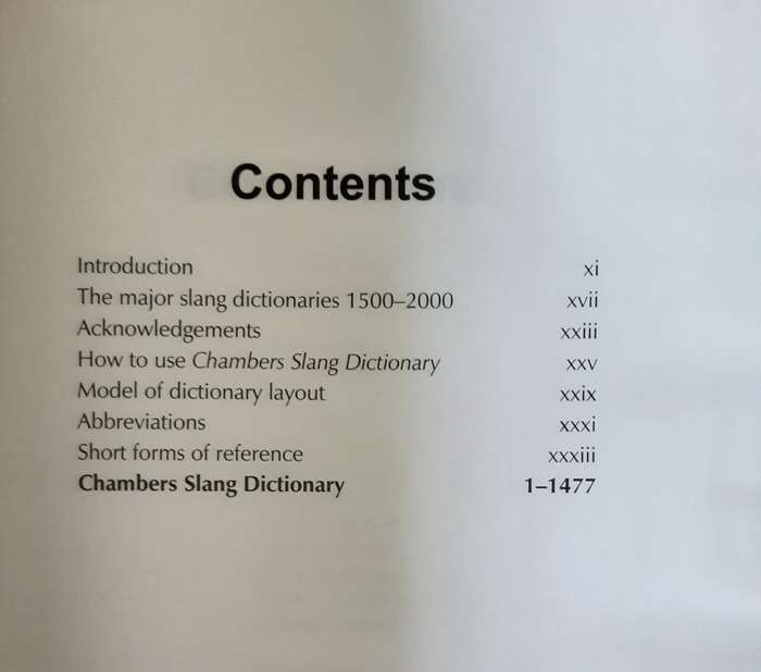 Chambers Slang Dictionary by Jonathon Gŕeen