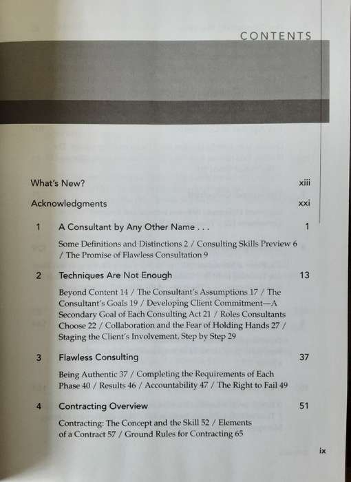 Flawless Consulting a Guide to Getting Your Expertise Used by Peter Block