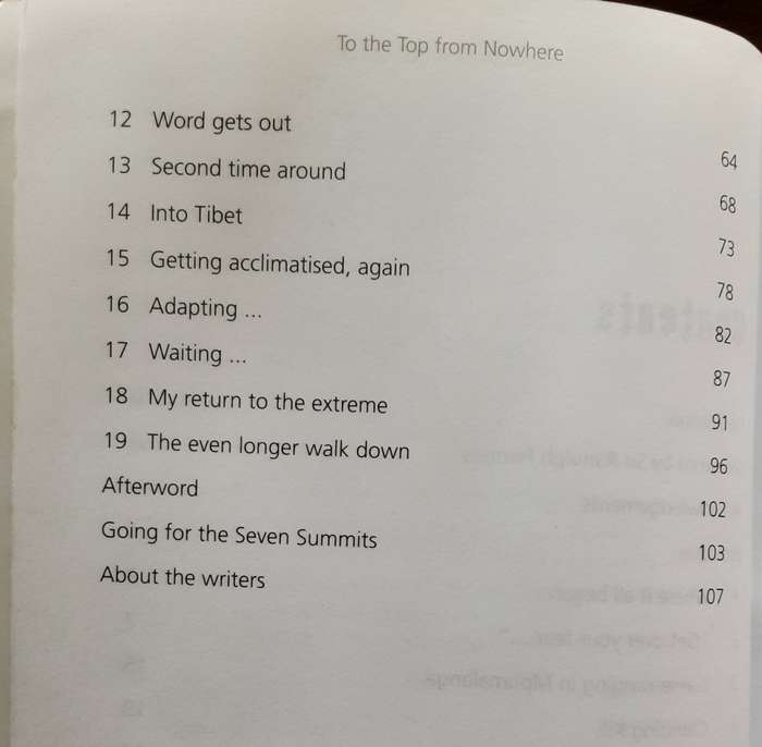 To The Top From Nowhere  by Sibusiso Vilane with Gail Jennings **Signed Copy **