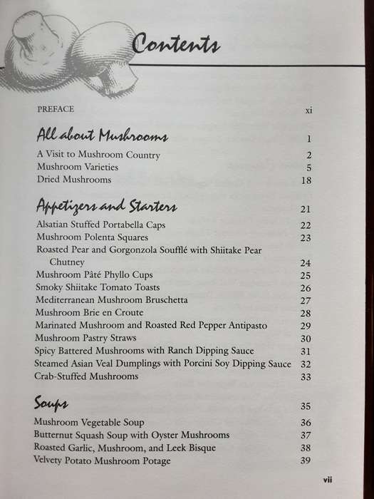 Mushroom Cookbook Recipes for White & Exotic Varieties by Mimi Brodeur