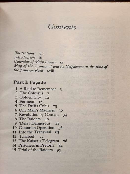 Jameson's Raid The Prelude to the Boer War by Elizabeth Longford