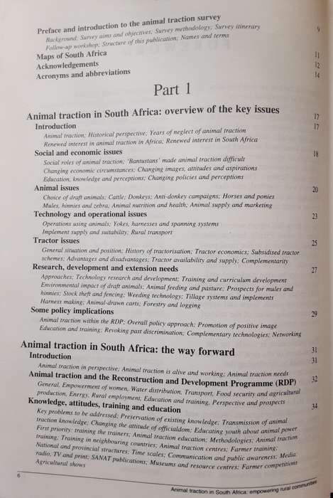 Animal Traction in South Africa Empowering Rural Communities by Paul Starkey