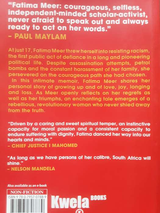 Fatima Meer Memories of Love and Struggle