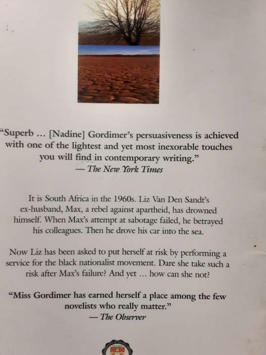 The Late Bourgeois World by Nadine Gordimer