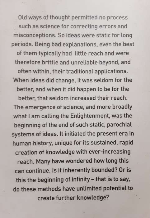 The Beginning of Infinity Explanations That Transform the World by David Deutsch