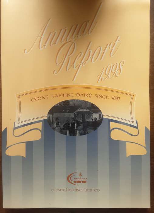Clover Holdings Limited Annual Report 1998 in slipcase