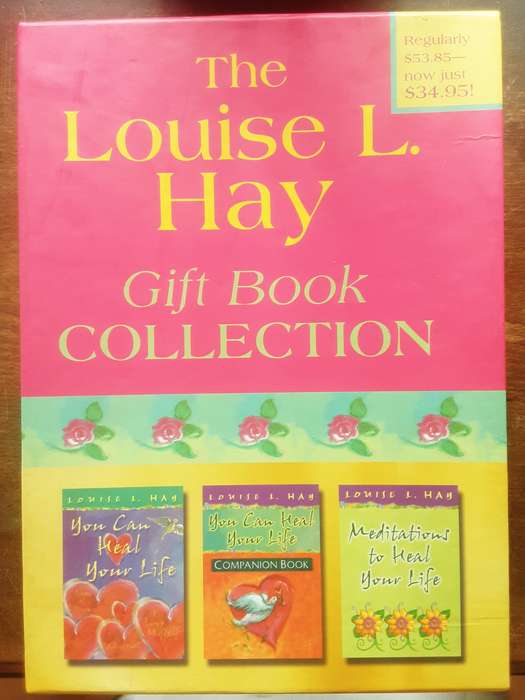 The Louise Hay Gift Book Collection 3 Titles in as new condition in slipcase