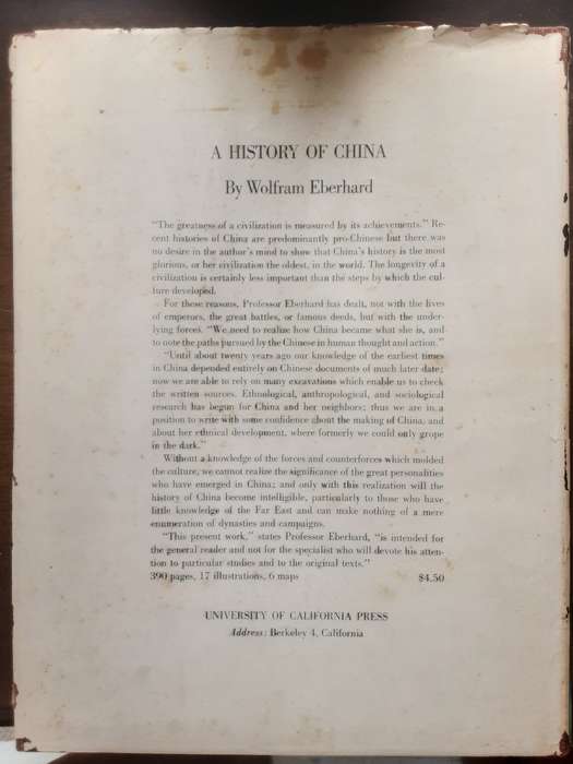 Han Tomb Art of West China, A Collection of First and Second Century Reliefs by Richard C Rudolph
