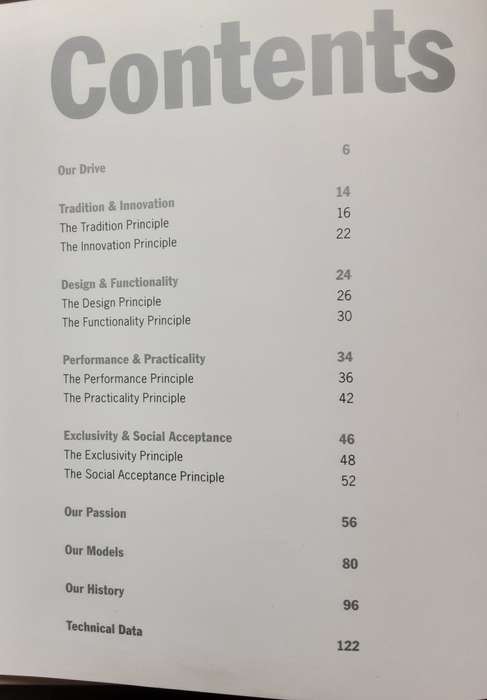 The Porsche Principle