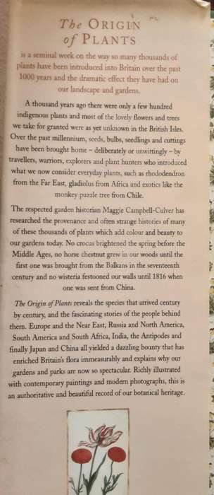 The Origin of Plants by Maggie Campbell Culver