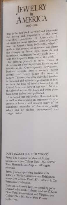 Jewelry in America 1600 1900 by Martha Gandy Fales