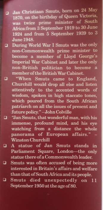 Jan Smuts and his International Contemporaries  by O Geyser