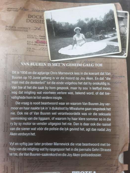 Clarence Van Buuren, Die Man Agter Die Donkerbril by Chris Marnewick