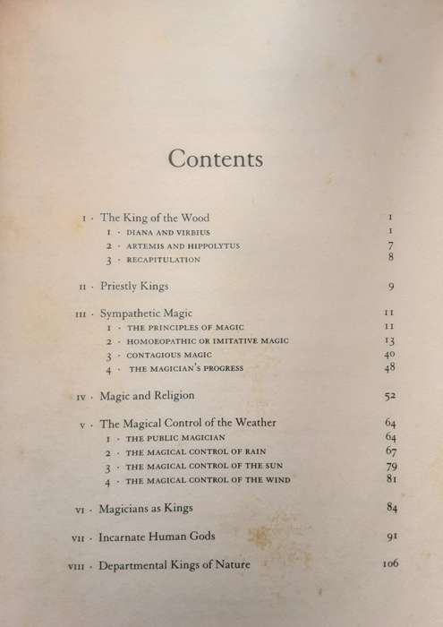 The Golden Bough A Study in Magic and Religion by James George Frazer
