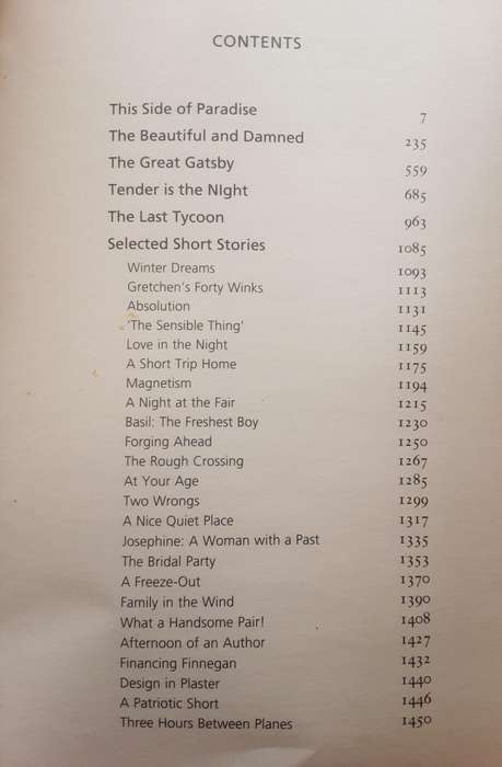 The Collected Works F Scott Fitzgerald  by Wordsworth Editions
