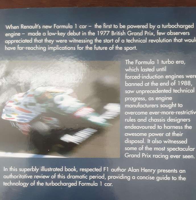 Formula 1 The Turbo Era by Alan Henry
