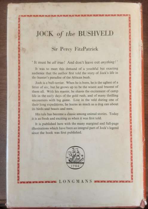 Jock of the Bushveld by Sir Percy Fitzpatrick