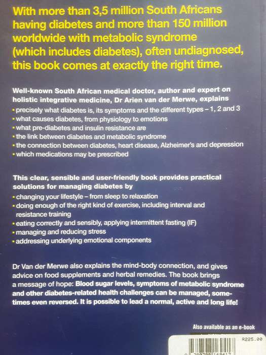 Managing Diabetes and Related Health Challenges by Dr Arien van der Merwe