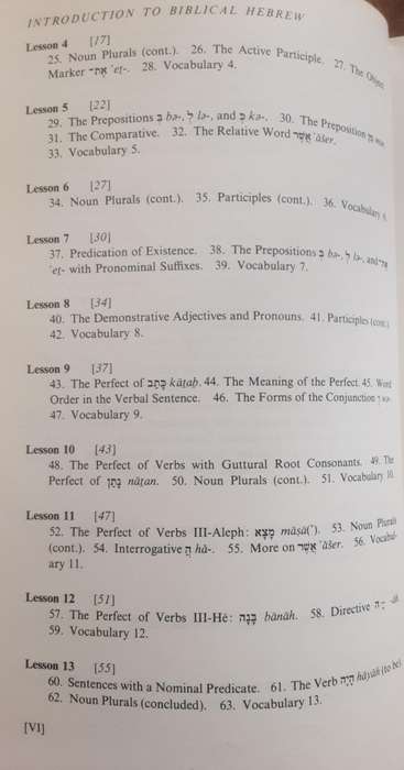 Introduction to Biblical Hebrew by Thomas o Lambdin