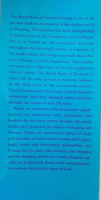 The Bank and the Sea The Royal Bank of Scotland Group & the Finance of Shipping since 1753