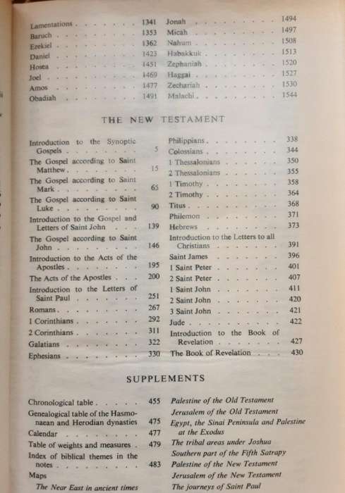 The Jerusalem Bible Standard Edition