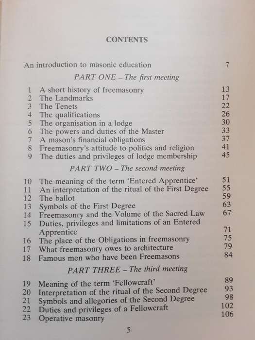 The Making of a Mason by George Draffen of Newington