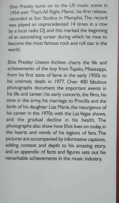Elvis Presley Unseen Archives by Marie Clayton