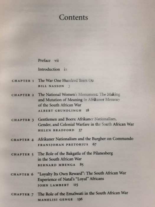 Writing a Wider War Rethink Gender, Race, and Identity in the South African War edited by Cuthberson