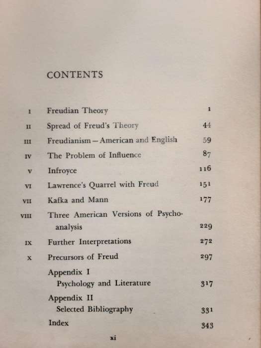 Freudianism and the Literary Mind by Frederick J Hoffman