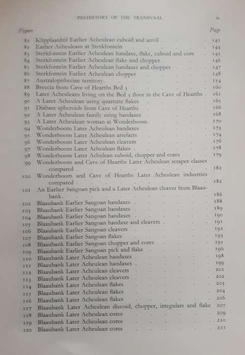Prehistory of the Transvaal a Record of Human Activity by Revil Mason