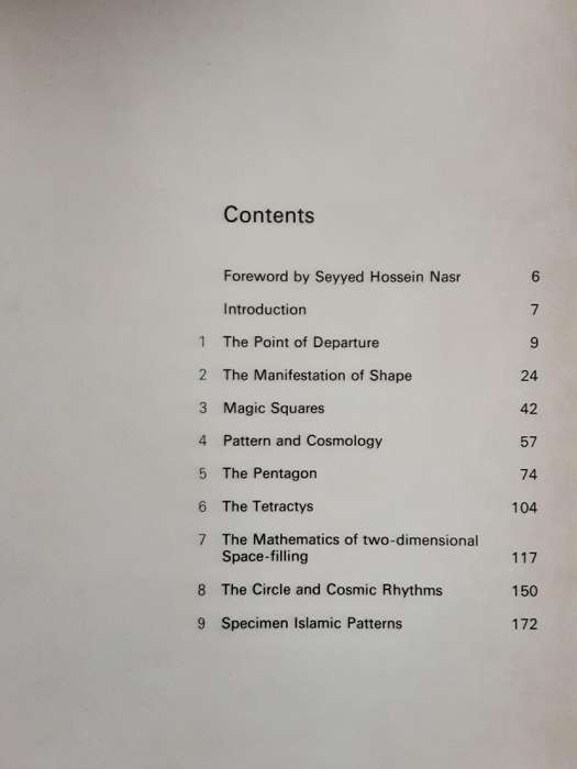 Islamic Patterns an Analytical and Cosmological Approach by Keith Critchlow