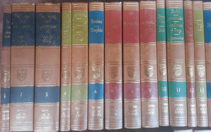 Britannica Great Books of the Western World Complete Set 54 volumes 1952 Edition