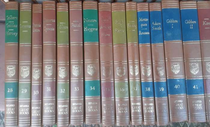 Britannica Great Books of the Western World Complete Set 54 volumes 1952 Edition