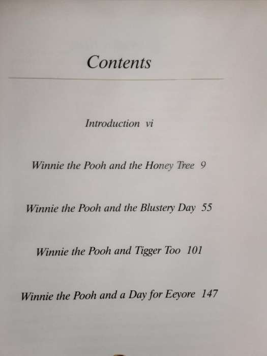 The Many Adventures of Winnie The Pooh A Classic Disney Treasury