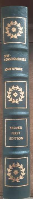 Self Consciousness Memoirs by John Updike ** Signed first leather Bound edition **