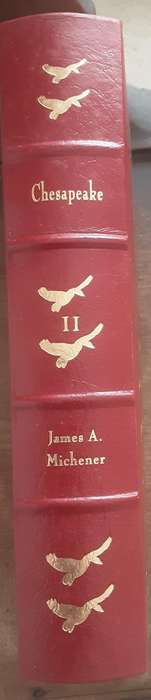 Chesapeake by James A Michener ***full leather Bound 2 volumes Easton Press Edition**