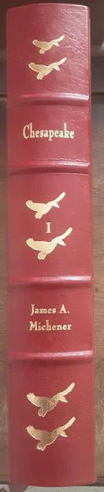 Chesapeake by James A Michener ***full leather Bound 2 volumes Easton Press Edition**