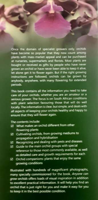 Anyone Can Grow Orchids by Nollie Cilliers & Tinus Oberholzer
