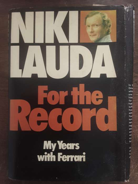 For the Record My Years with Ferrari by Niki Lauda