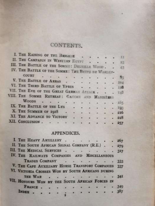 The History of the South African Forces in France by John Buchan