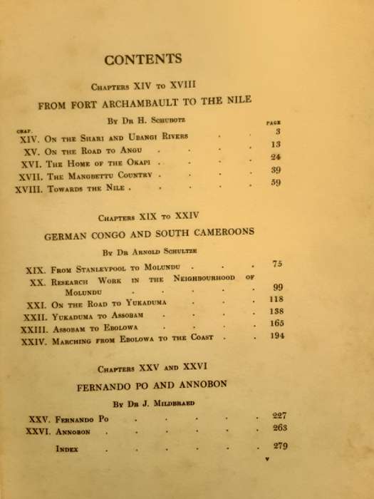 From The Congo To The Niger And The Nile by The Duke of Mecklenburg 2 volumes FIRST EDITION 1913