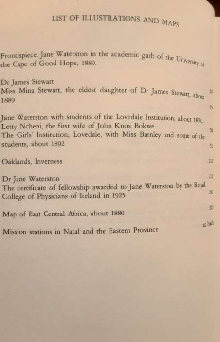 The Letters of Jane Elizabeth Waterston 1866 1905 editedby Bean & Heyningen VRS II no 14