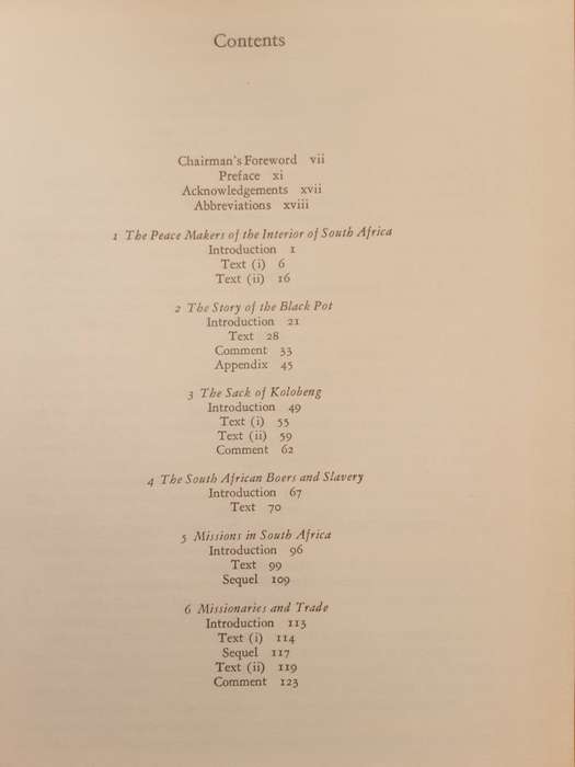 David Livingstone South African Papers 1849 1853 edited by I Schapera VBS II no 5