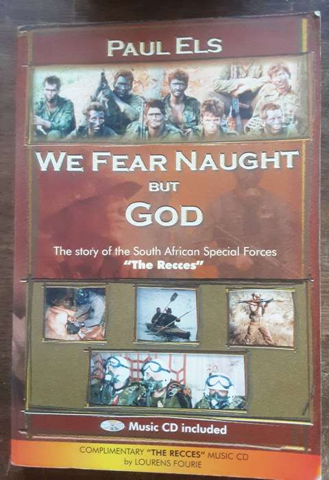 We Fear Naught But God, South African Special Forces The Recces by Paul Els ***with CD included**