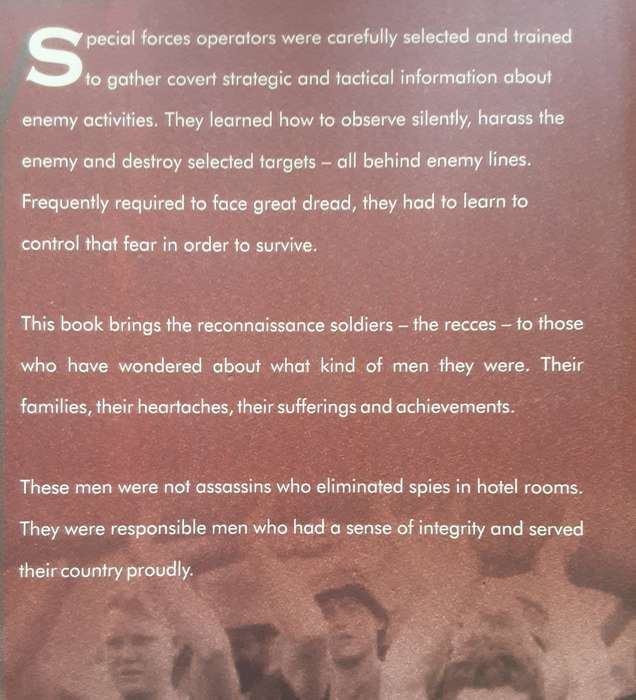 We Fear Naught But God, South African Special Forces The Recces by Paul Els ***with CD included**