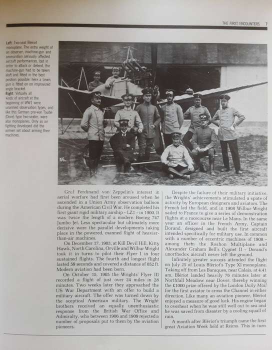 Aircraft Versus Aircraft The Illustrated Story of Fighter Pilot Combat since 1914 by Norman Franks
